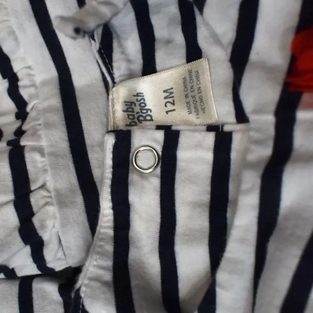 Oshkosh Striped dress Carters Sweater Size 12 Months